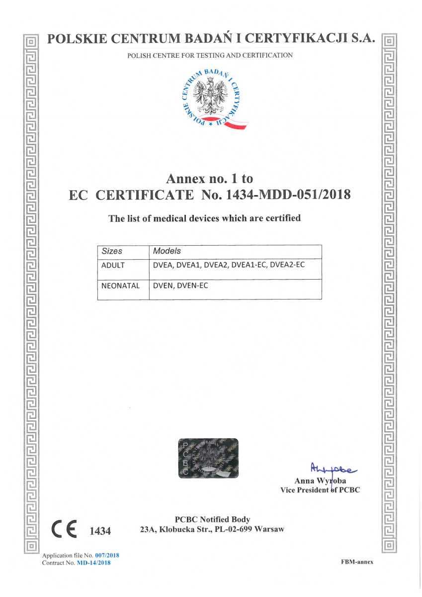 Certificado CE DVE 02 - Hpbio